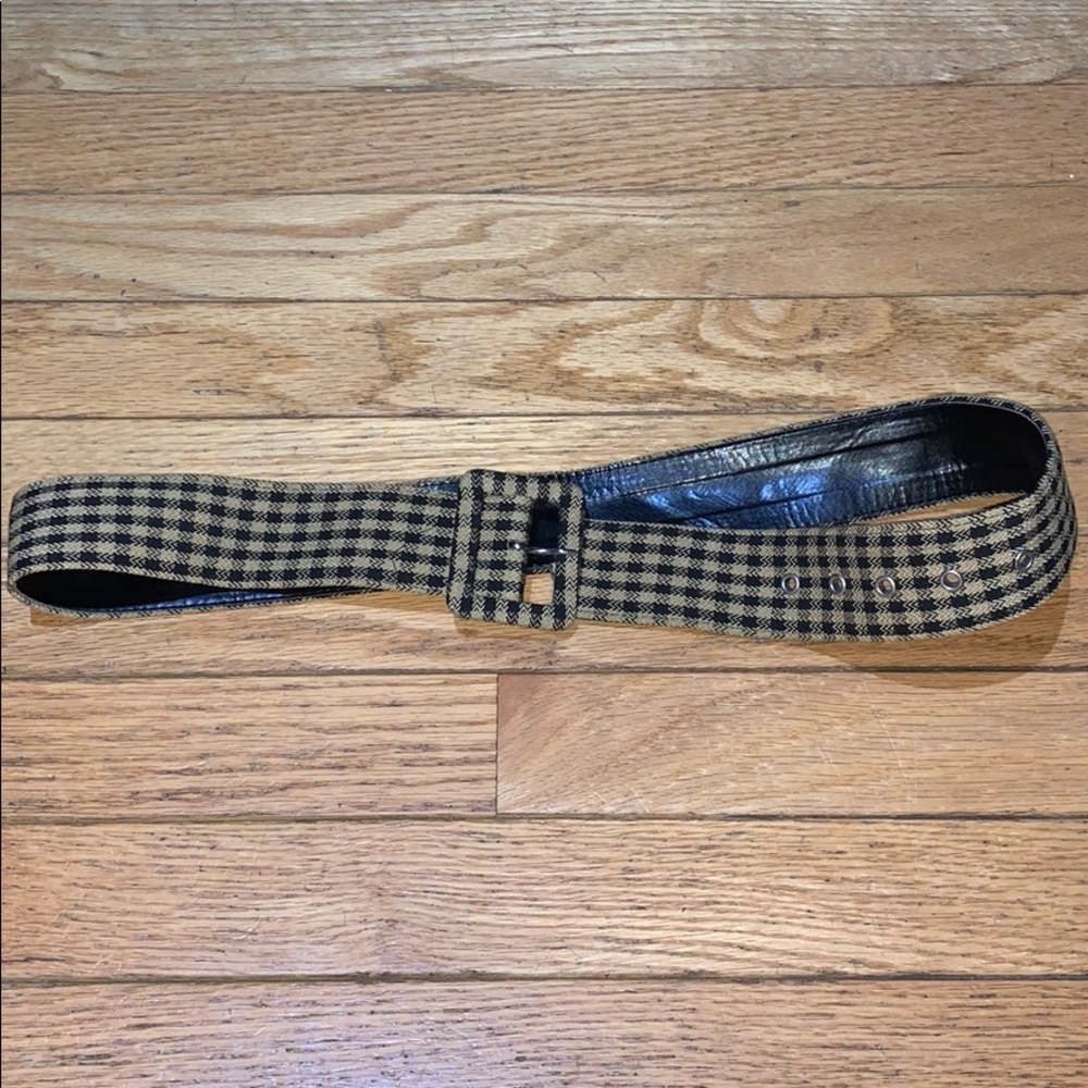 Hollister tan and brown belt